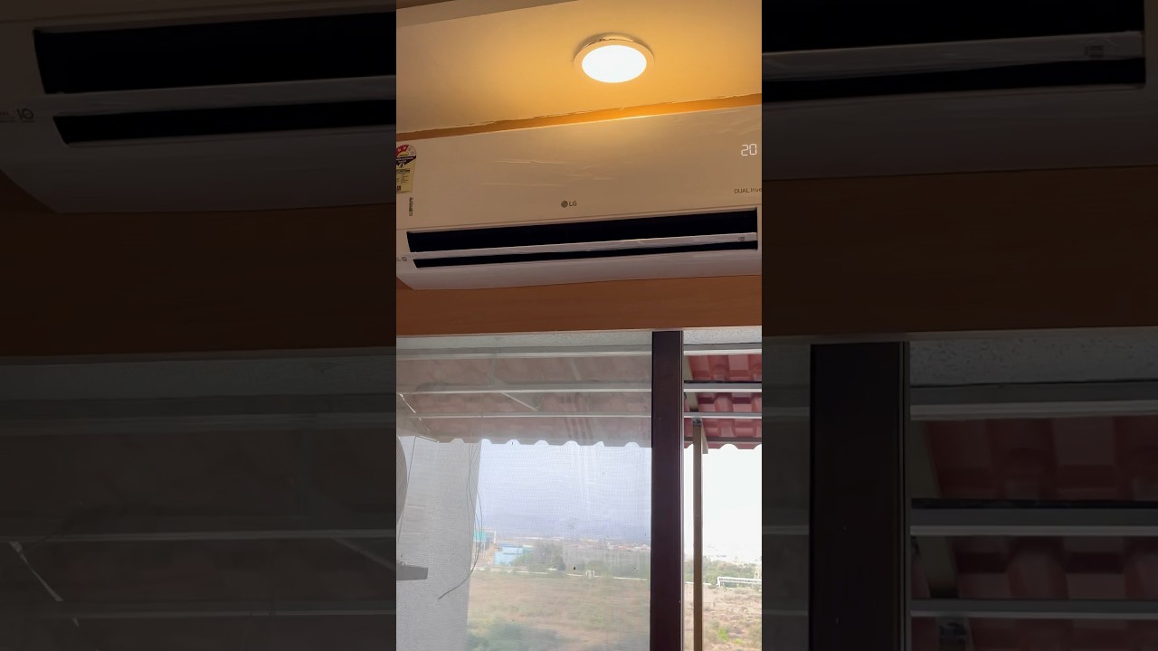 LG DUAL INVERTER AC INSTALLATION 1.5 TON