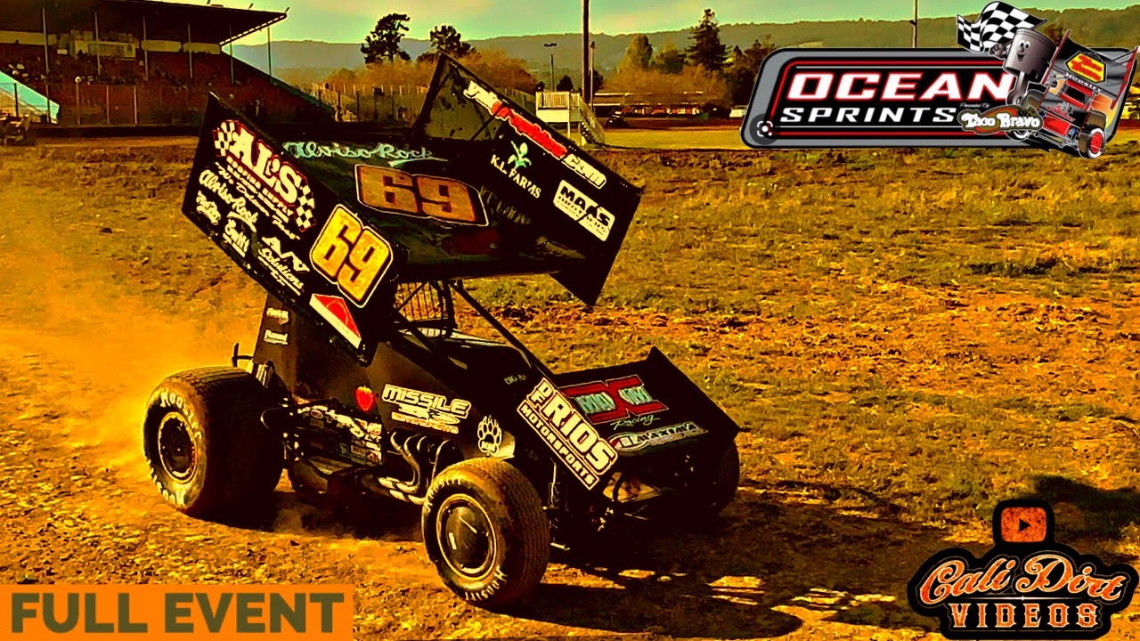 Full Event (25) 360 Sprint Car Taco Bravo Round #2 | Ocean Speedway | Watsonville Ca | April 28 2023