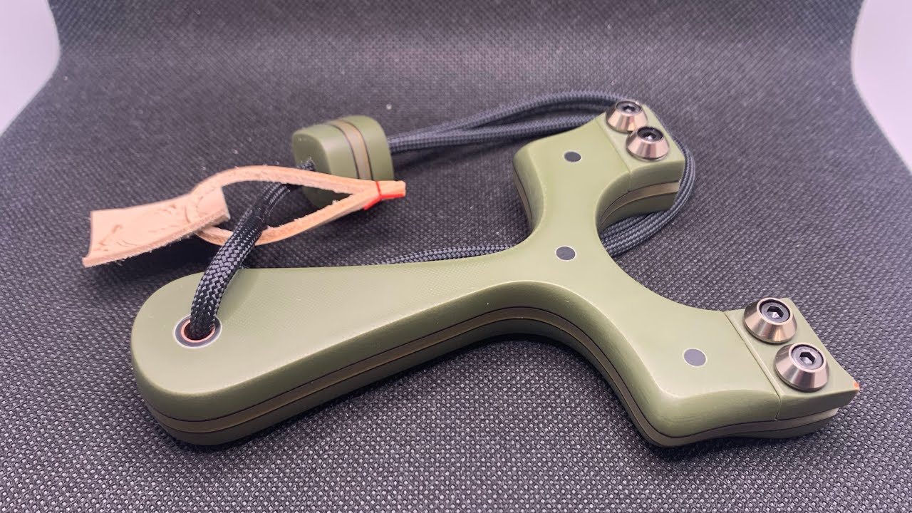 Custom hotshot catapult slingshot