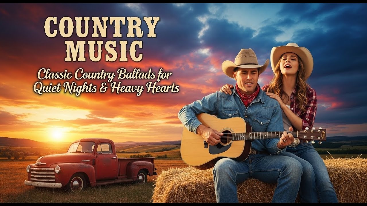 Classic Country Ballads for Quiet Nights & Heavy Hearts 🌙🎸