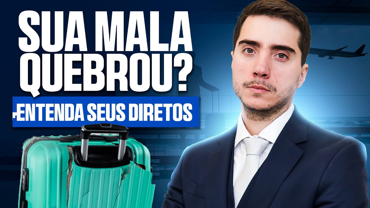 ⚠️ BAGAGEM DANIFICADA: ENTENDA SEUS DIREITOS! 📢