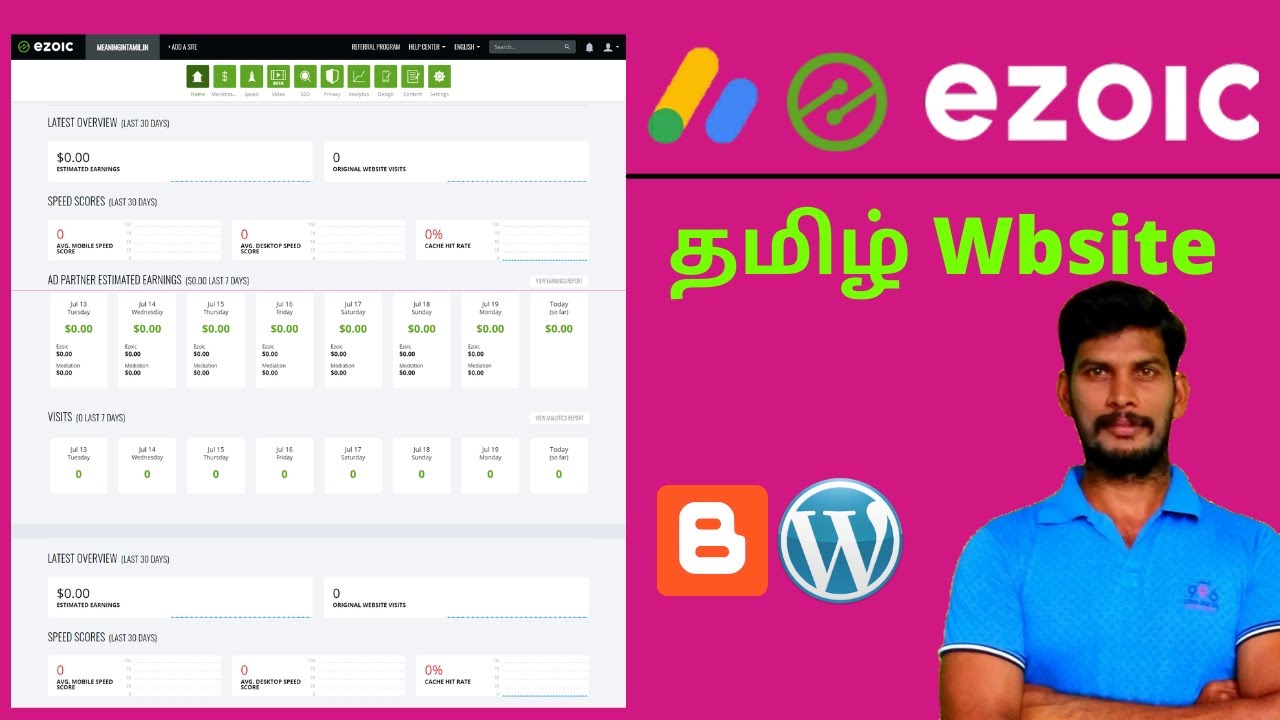 Ezoic Tamil Website Approval Details | Basic Ad Policy Requirements for Ezoic’s Access Now Program