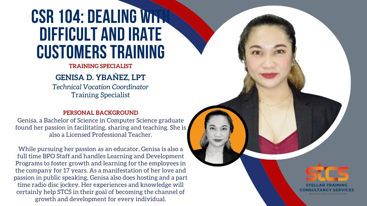 CSR 104: Dealing With Difficult and Irate Customers Training [2 HOURS FULL COURSE]