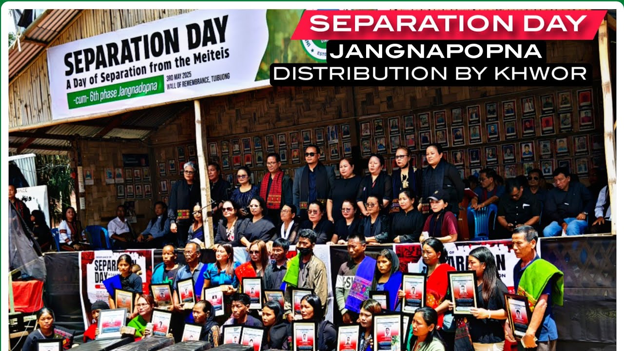 3rd May Separation Day from Meiteis | Distribution of Jangnadopna to the Victim Family by KHWOR
