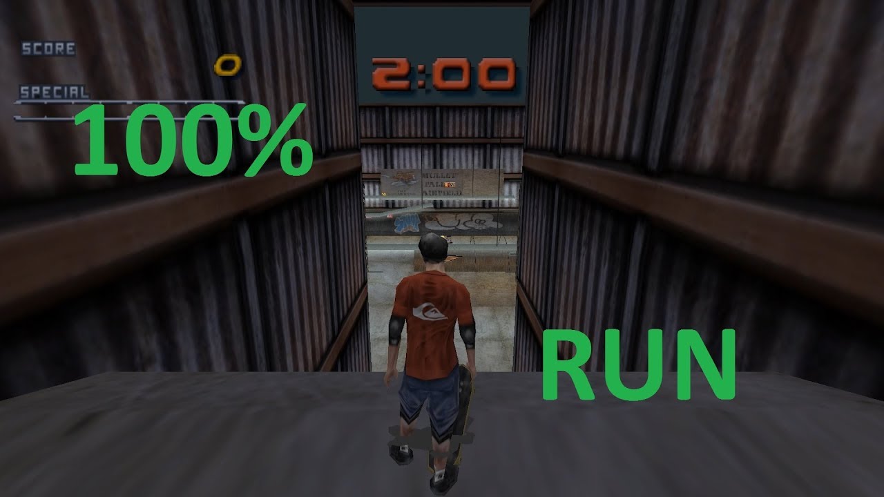 Tony Hawk´s Pro Skater 2 - 100% Playthrough/Longplay