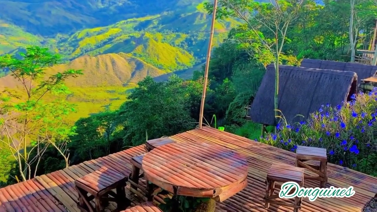 Tagoloan River and Mt. Kitanglad, Impasugong, Bukidnon, Philippines overview