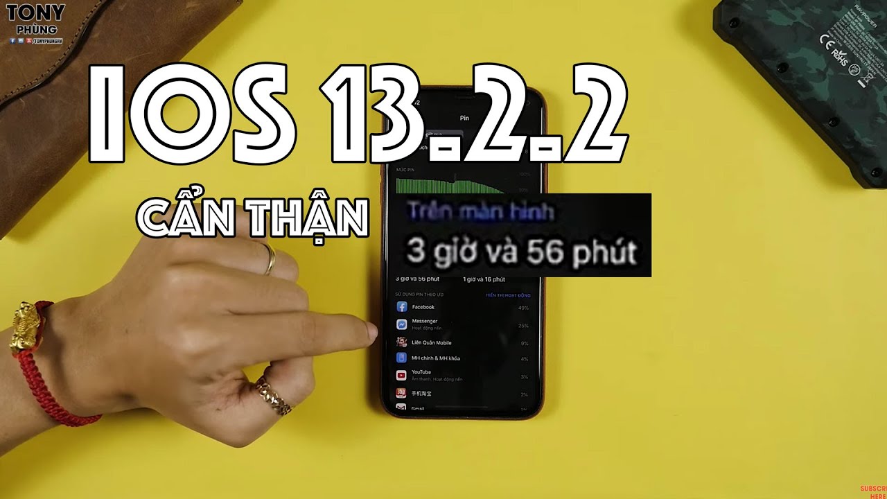 Hãy CẨN THẬN với iOS 13.2.2 - Lên iOS 13.2.3 luôn thôi!
