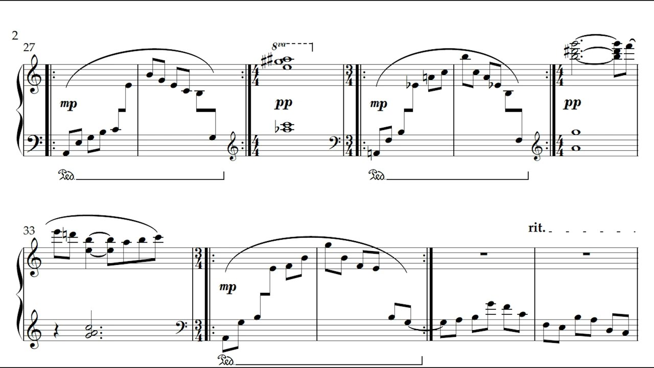 ORIGINAL COMPOSITION - Paysage (Op. 10 no. 5)