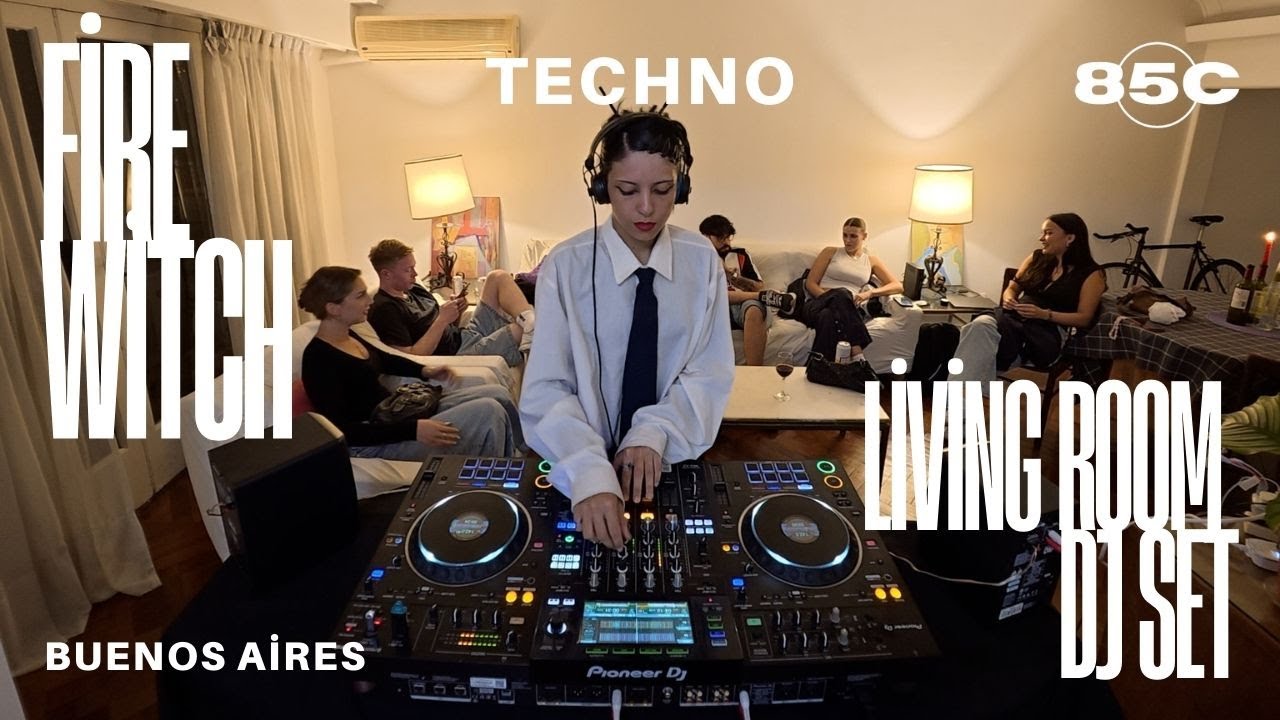 Techno DJ Set in a Buenos Aires Living Room | Jan 2026 | Fire Witch