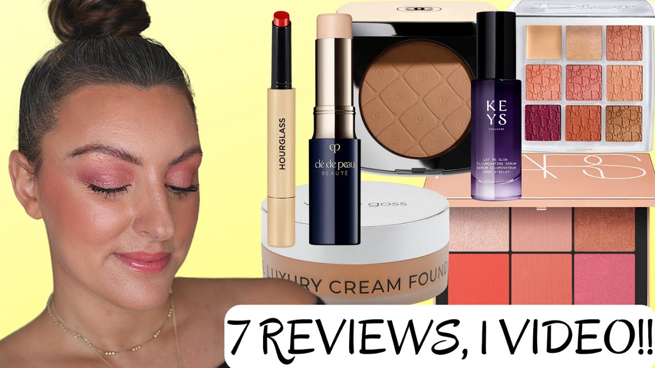 GRWM TRYING NEW MAKEUP | Dior, Wayne Goss, Chanel, Hourglass & MORE!