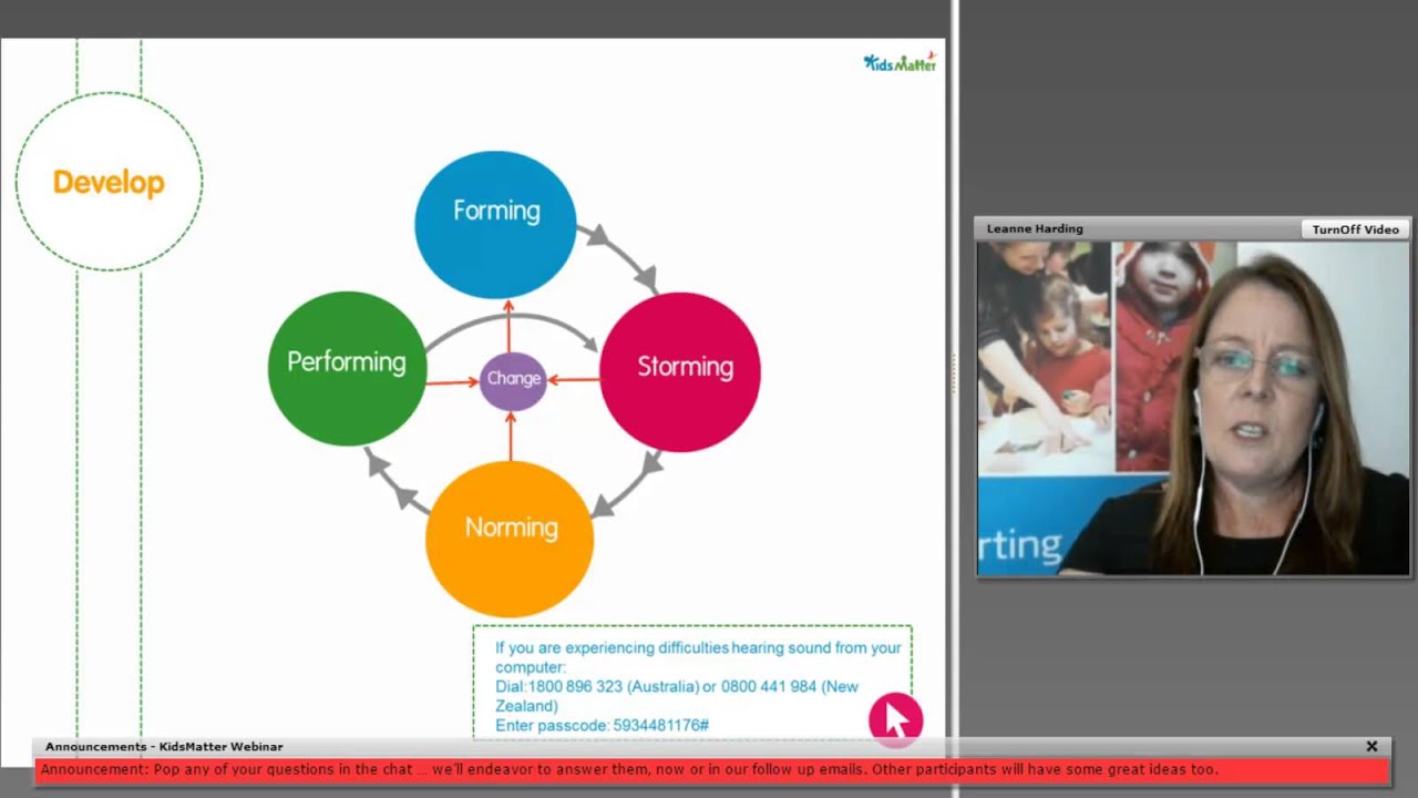 KM ECA Webinar: Making teams matter... KidsMatter tips for growing successful teams.
