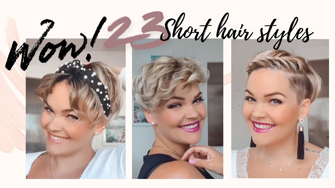 23 Short Hairstyles for Women | Easy Everyday & Special Occasion Styles for Pixie, Bob & Undercut