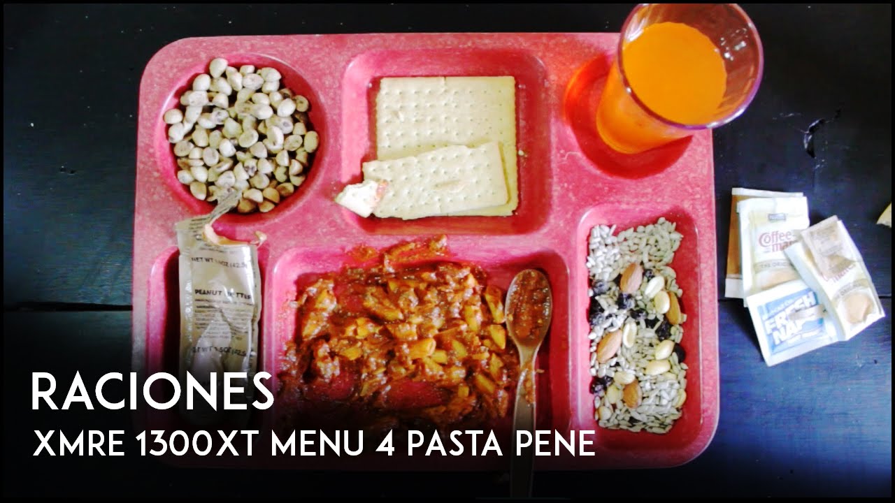 Raciones: Militar / XMRE 1300XT Menu 4 Pasta Pene #4 por Kernozky el Semental :)