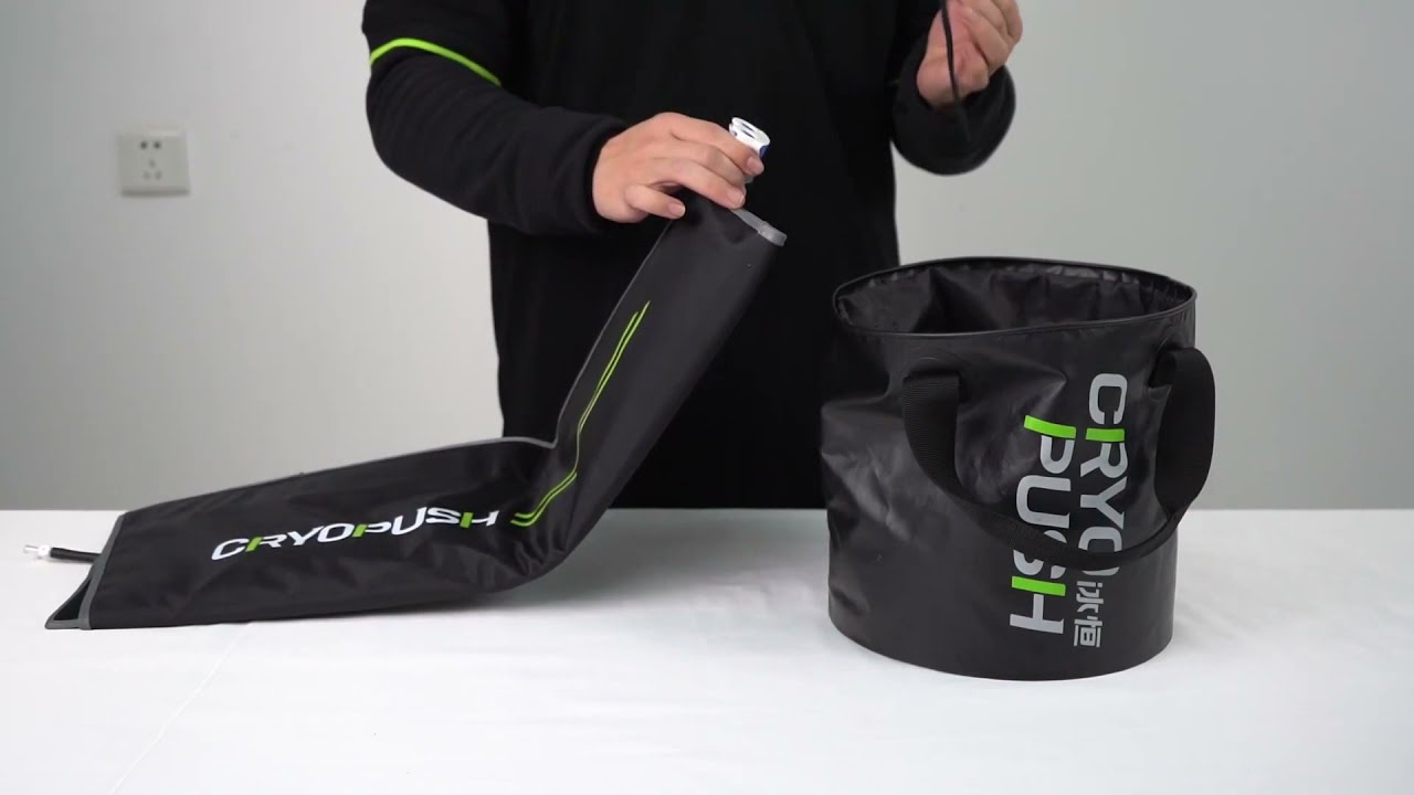 Faster Sports recovery! Dual Cold Compression Therapy System Introduction-Cryopush