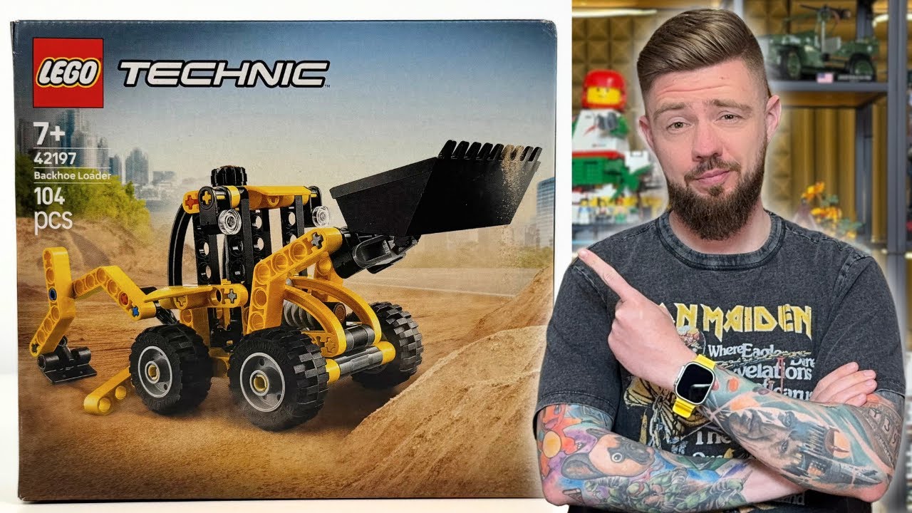 KOPARKO-ŁADOWARKA 🚧 LEGO TECHNIC 42197 RECENZJA