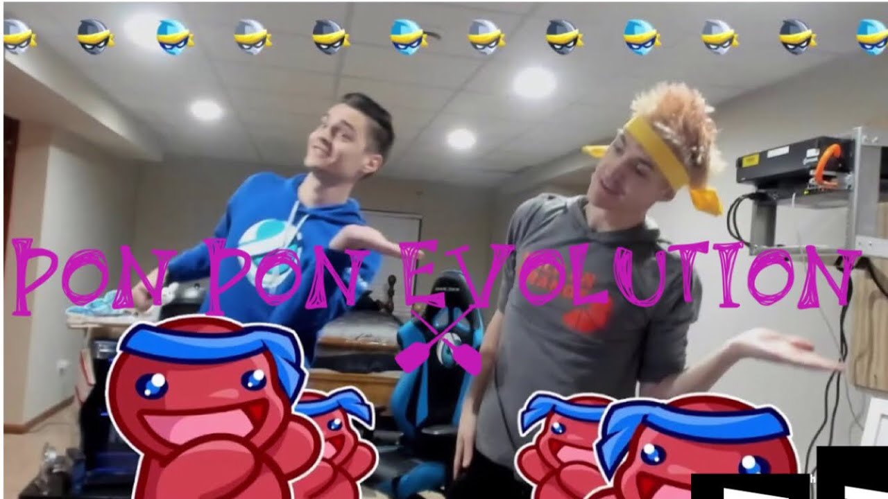 Evolution of Pon Pon by Ninja