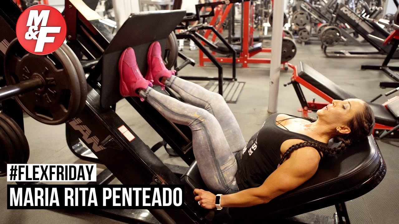 IFBB Pro Bodybuilder Maria Rita Penteado’s Glute & Hamstrings Workout