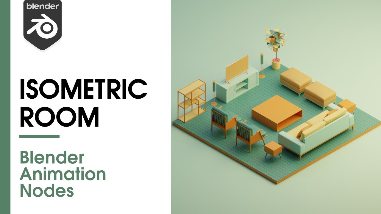 Isometric Room Animation