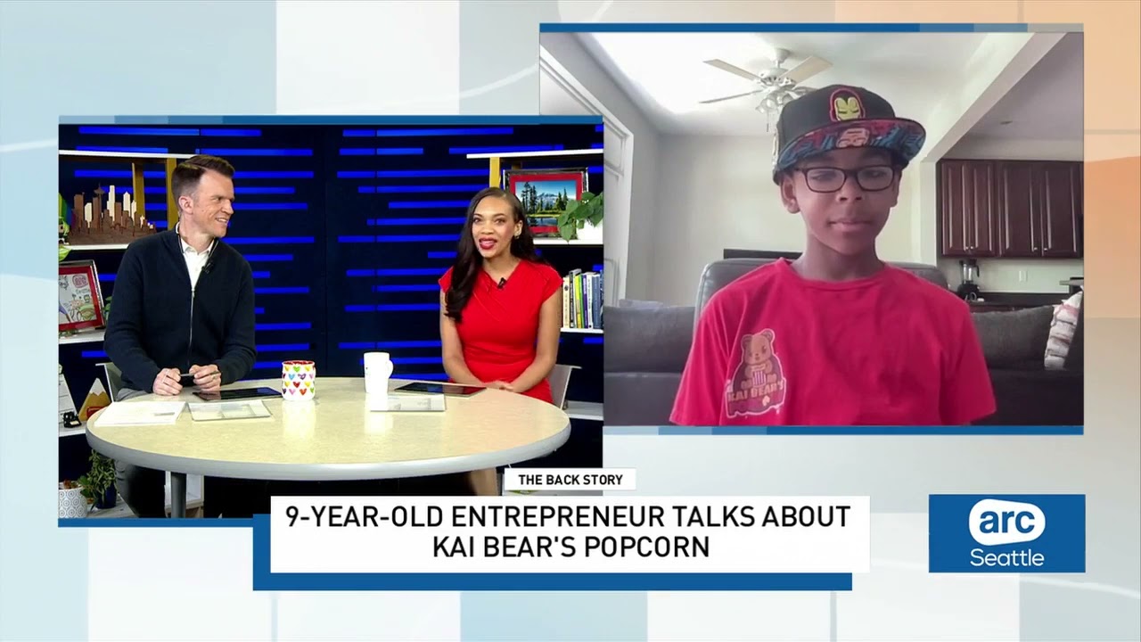 The 9-year-old entrepreneur behind a successful popcorn company