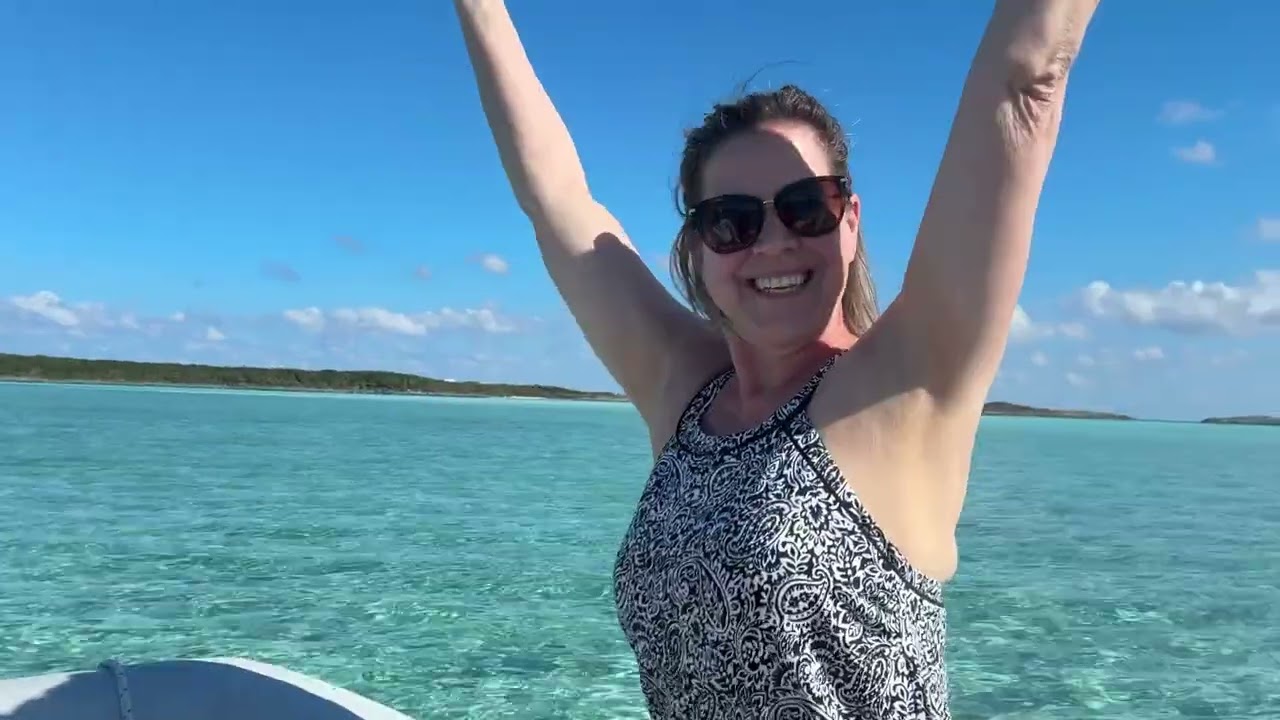 Carol and Randy visit us in the Exumas! Part 1