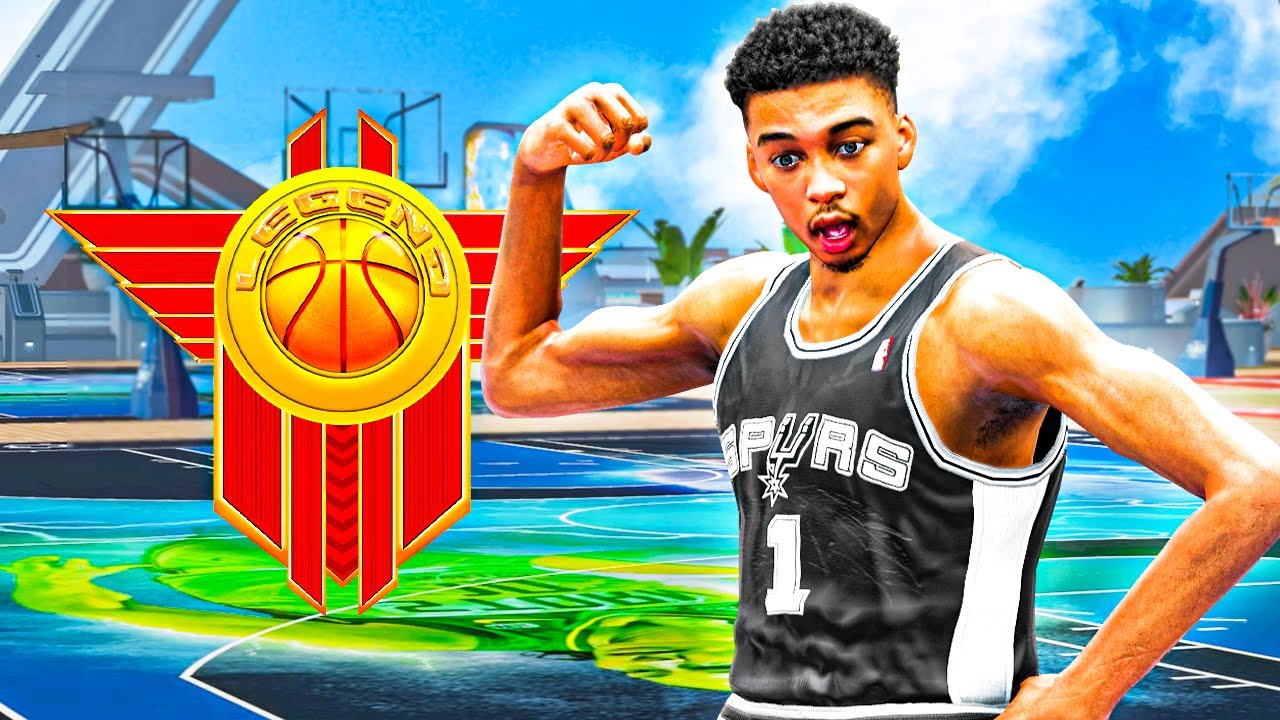 LEGEND 7'4" VICTOR WEMBANYAMA BUILD DOMINATES EVERY GAME MODE (NBA 2K23)