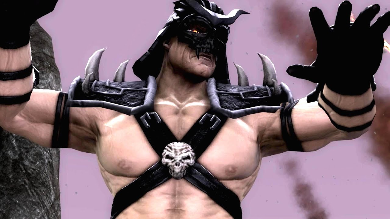 Mortal Kombat Komplete Edition - Shao Kahn Midnight Costume Mod arcade Ladder Gameplay Playthrough