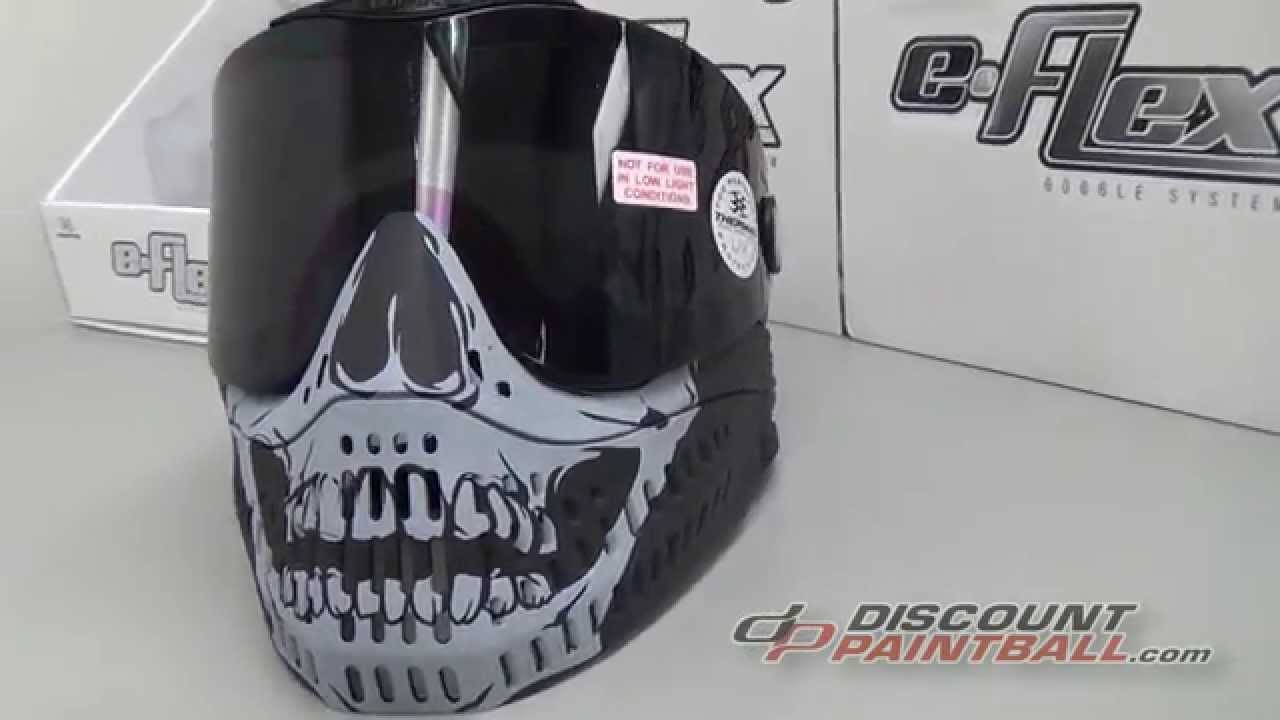 Empire E-Flex Skull Paintball Mask