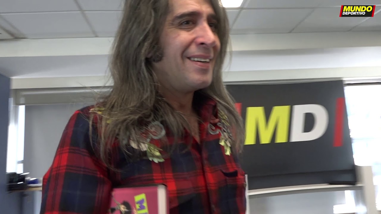 Mario Vaquerizo visita la redacción de MD
