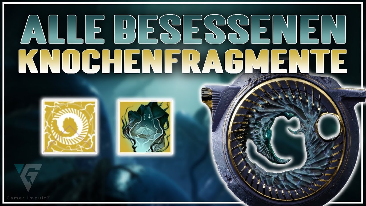 Alle Besessenen Knochenfragmente in der Niederwelt für Karrengespann Destiny 2 Guide (GER)