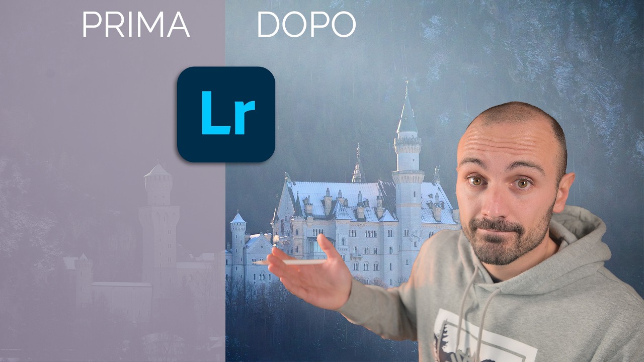 Editing completo in Lightroom Classic: dal RAW alla foto finale a Neuschwanstein
