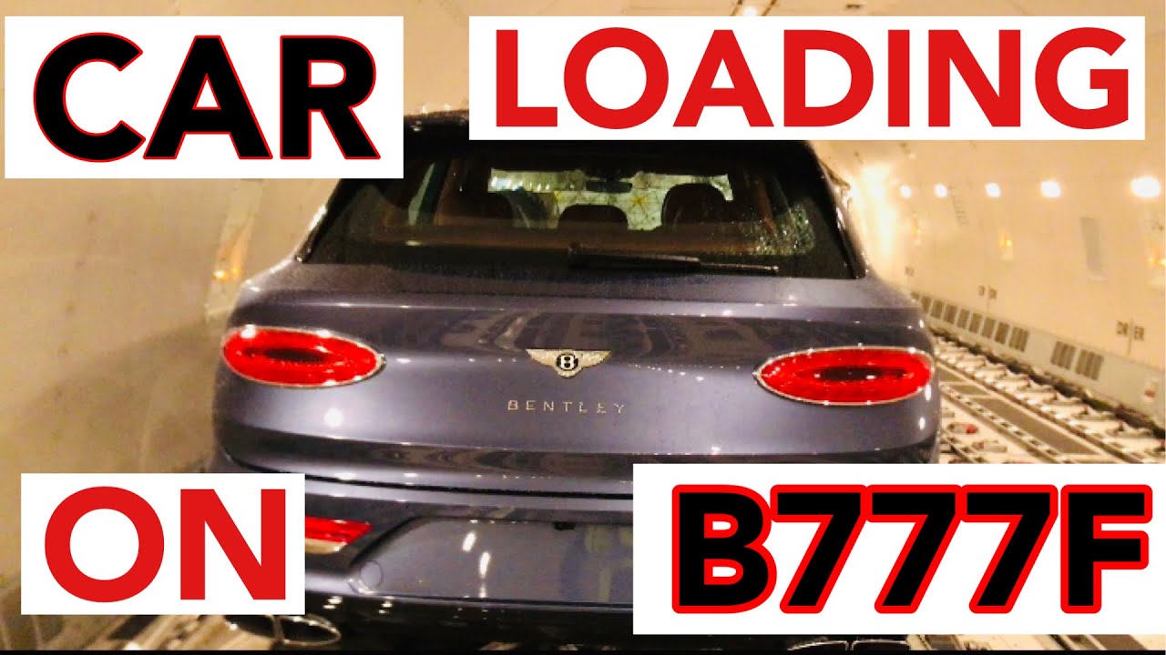 Car loading on Cargo Aircraft