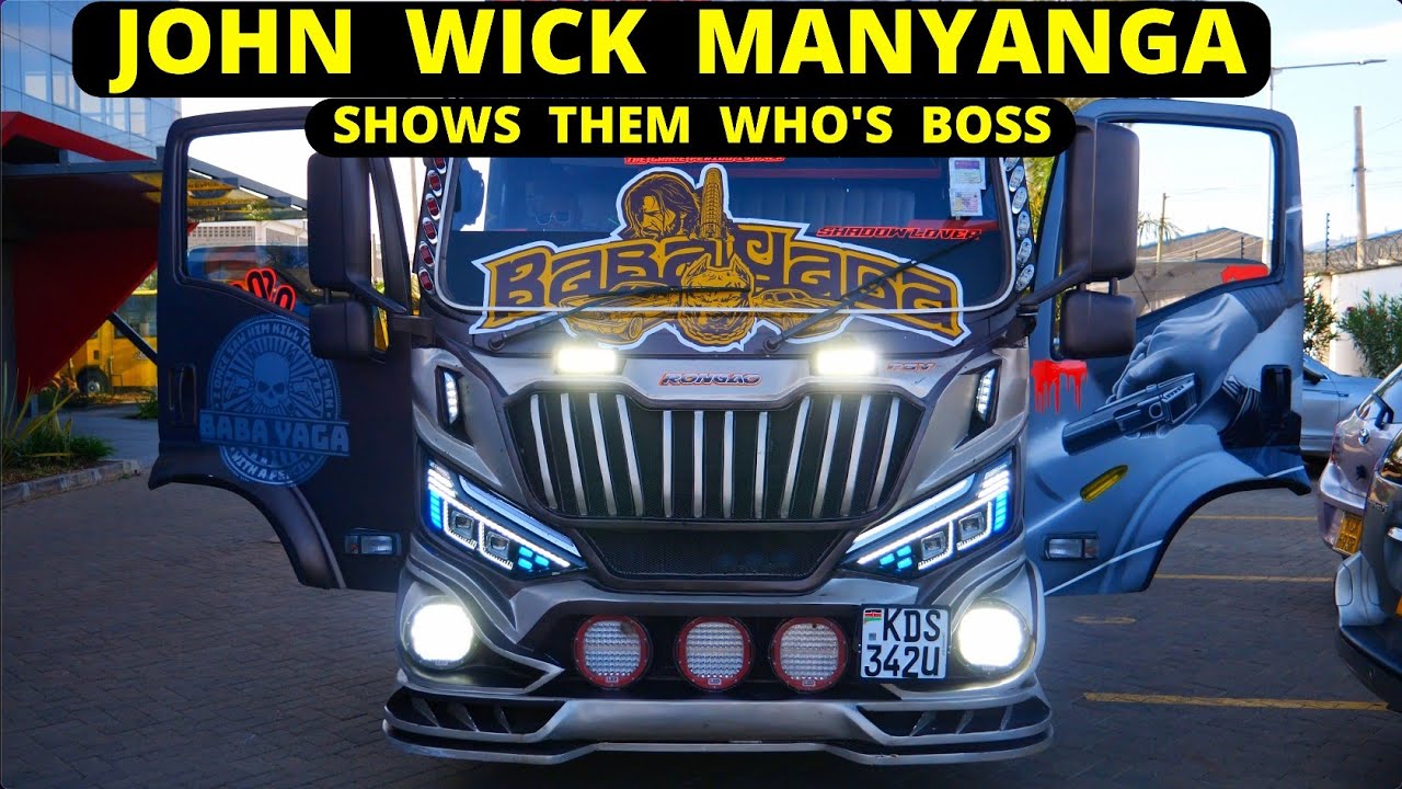JOHN WICK MATATU  aka BABAYAGA is unleashed in nairobi And Shows them  who's Boss! #matatuculture