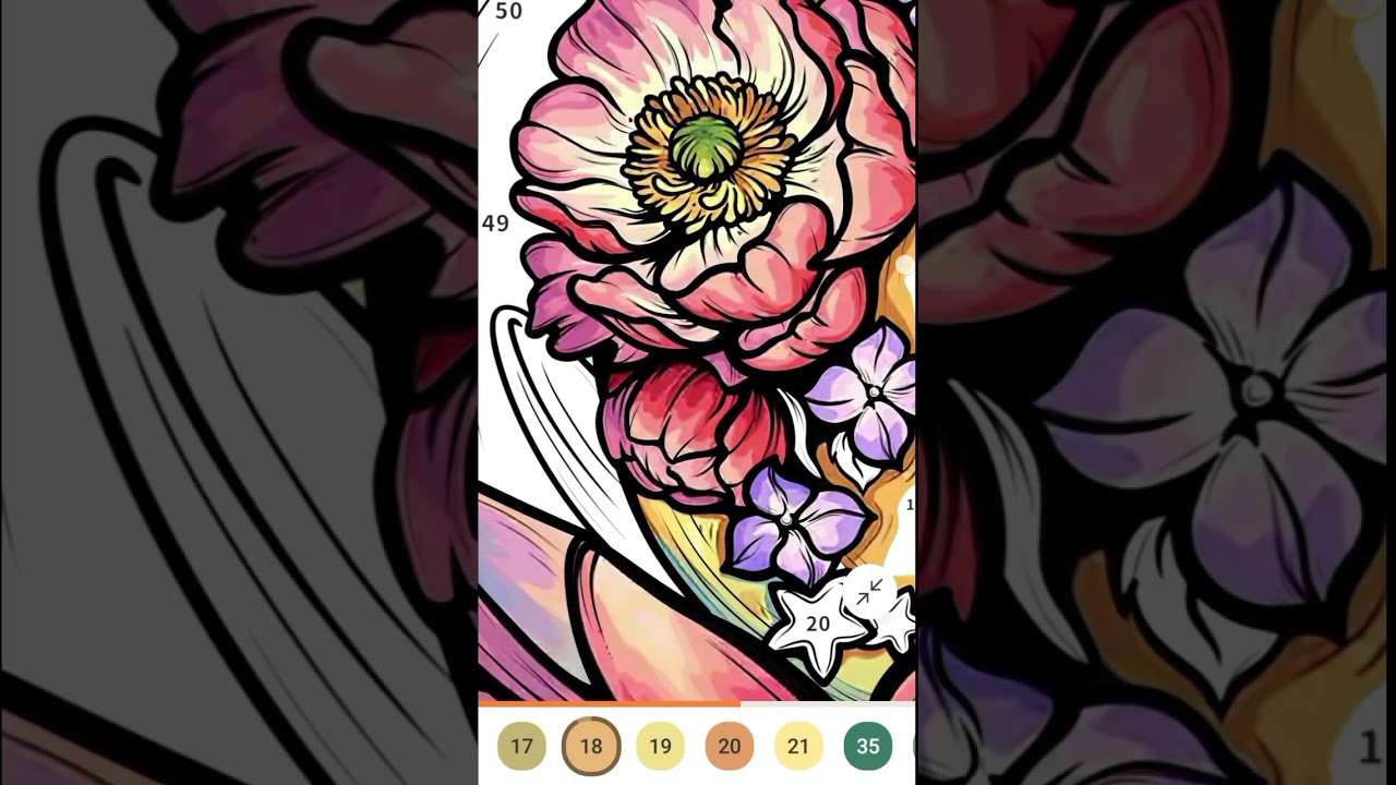 Game mewarnai Dream Color. Part 74