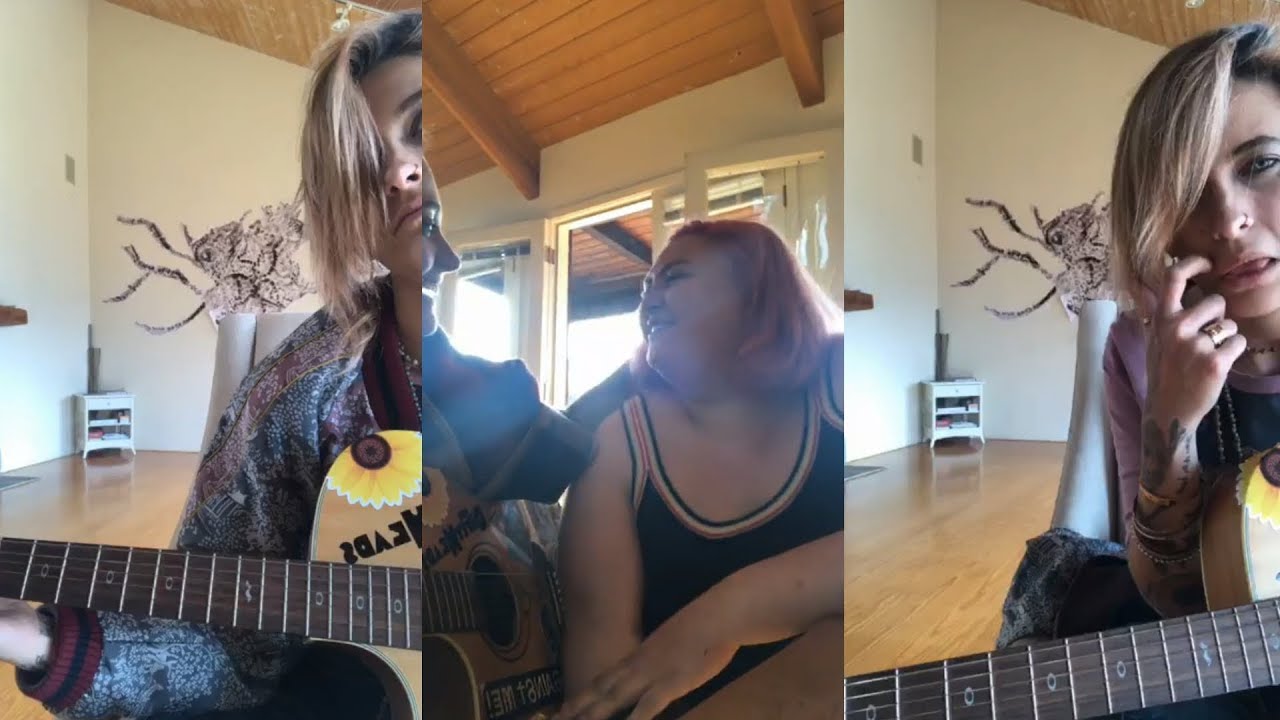 Paris Jackson | Instagram Live Stream | 1 April 2018