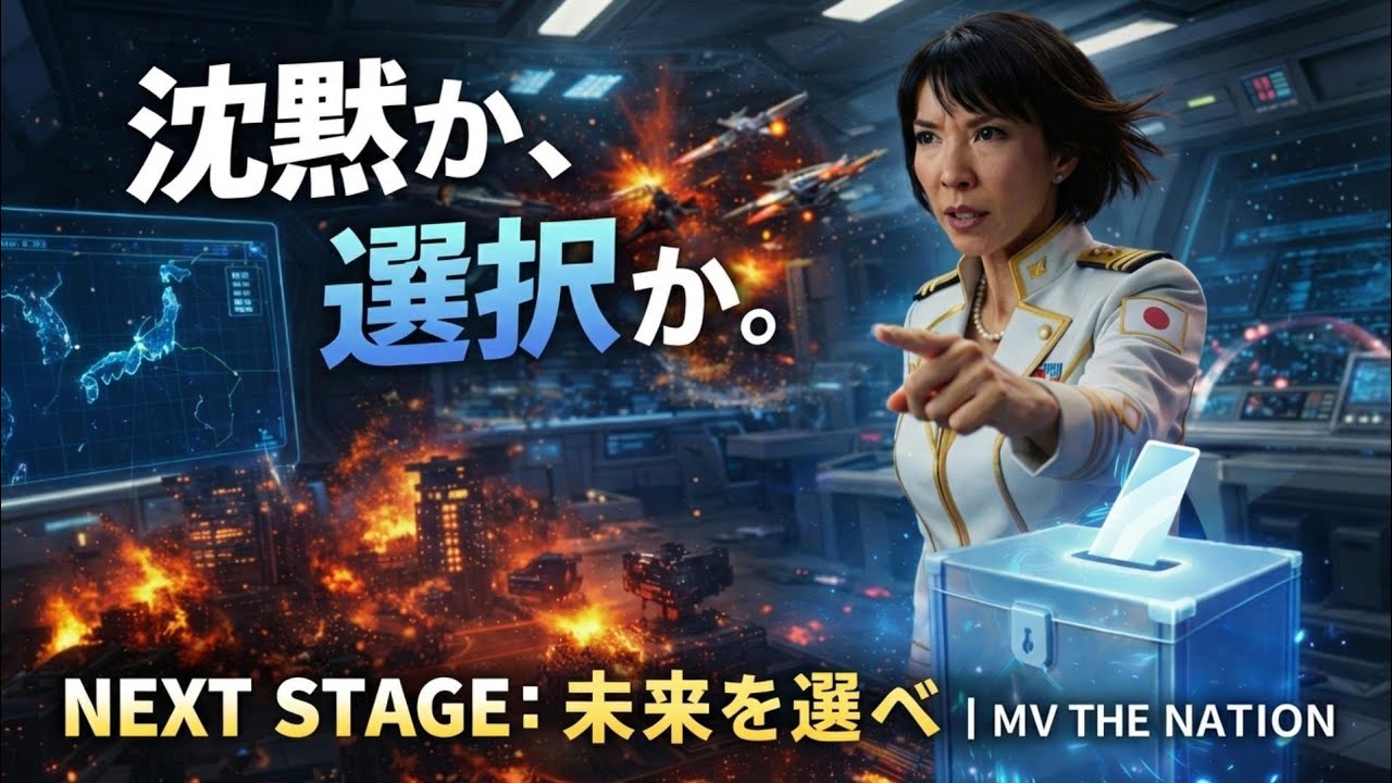SILENT REVOLUTION - 1票の臨界点 - / MV THE NATION [Official MV]