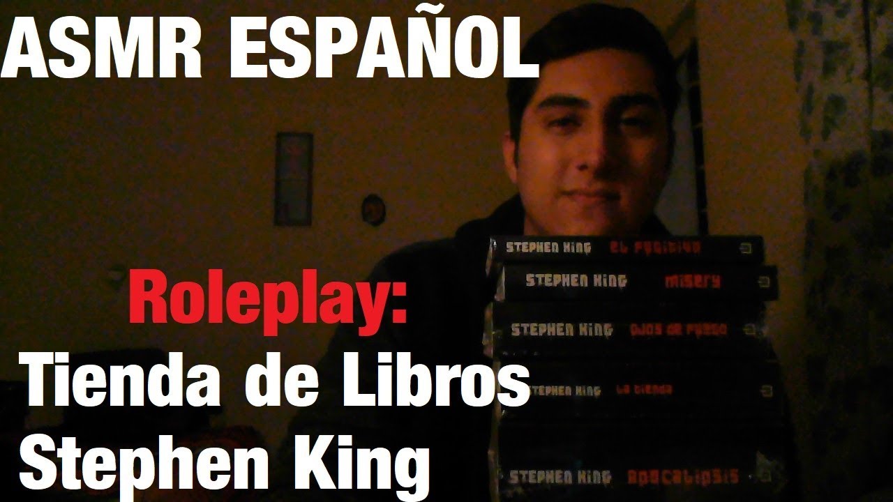 ASMR Español | Roleplay: Librería | Libros de Stephen King