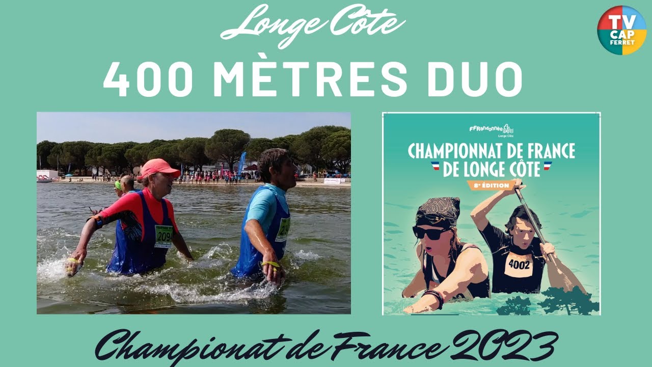 Le 400 m&egrave;tres duo Championnat de France Longe C&ocirc;te