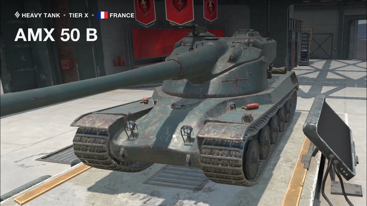  PAPER has better protection then this armour • AMX 50B•