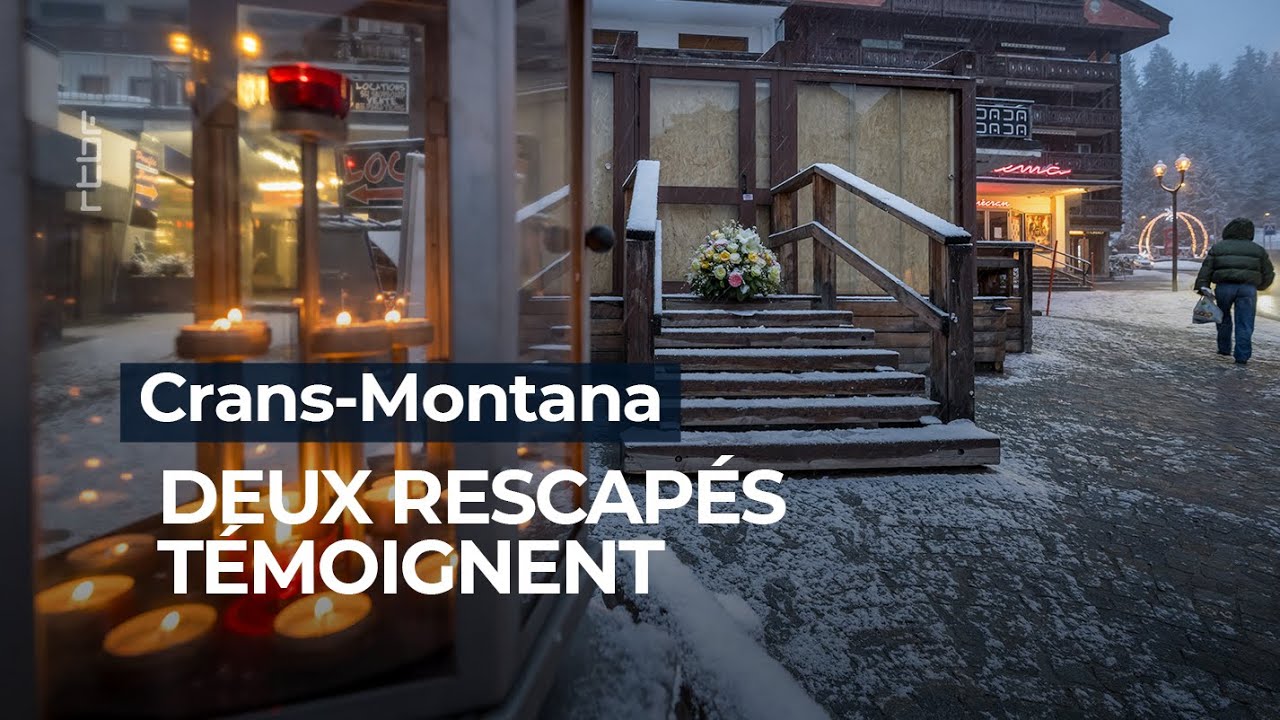 Incendie à Crans-Montana : les victimes témoignent - RTBF Info
