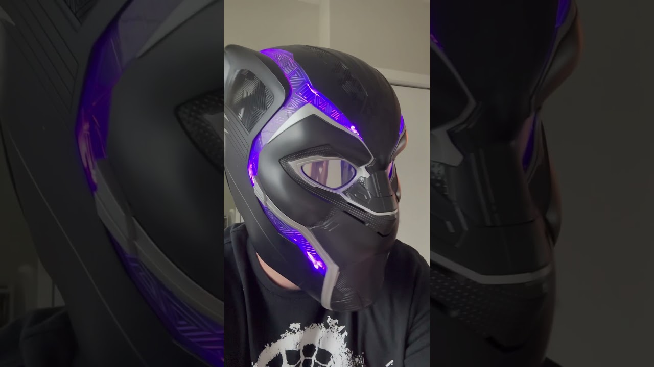 Black panther mask acquired #blackpanther #wakandaforever #marvellegends #rip #chadwickboseman #cool