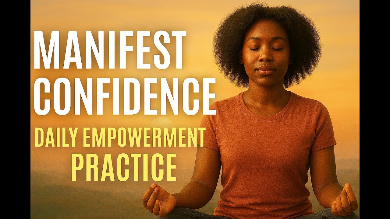 10 - Min Manifest Confidence: Daily Empowerment Practice #guidedmeditation #motivation
