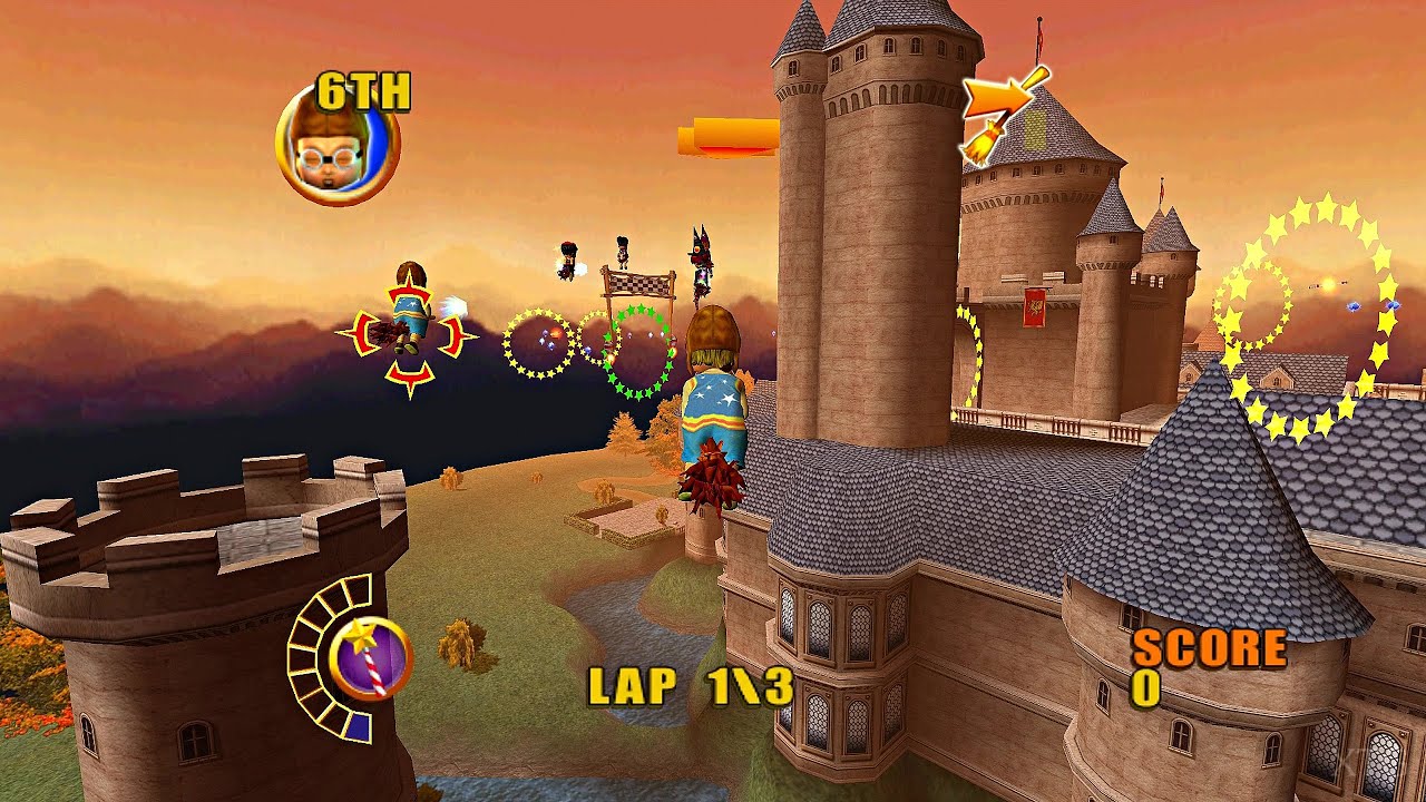 Billy the Wizard: Rocket Broomstick Racing PS2 Gameplay HD (PCSX2 v1.7.0)