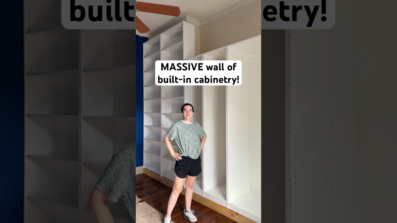 DIY Built-In Cabinetry: IKEA Hack Day!