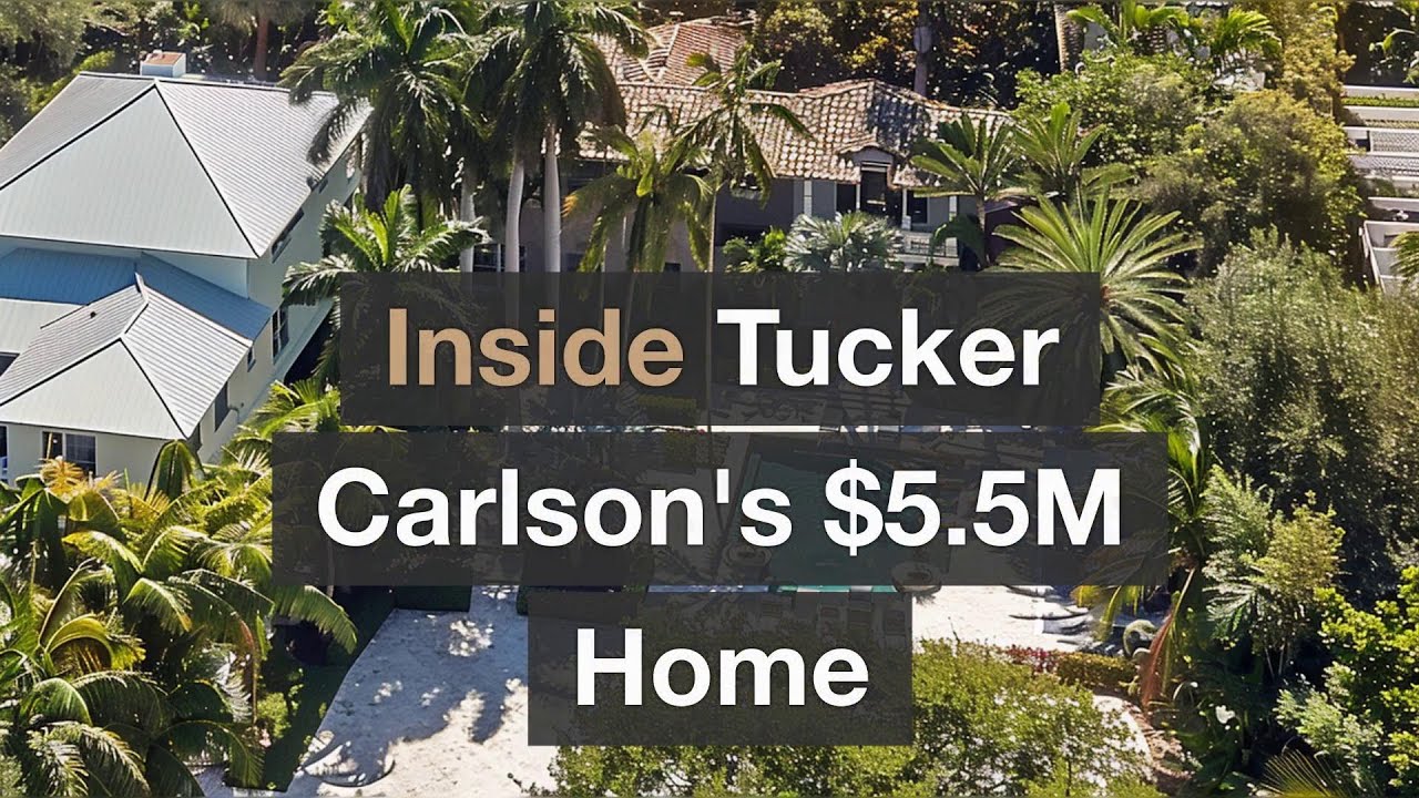 Inside Tucker Carlson's $5.5M Boca Grande Home