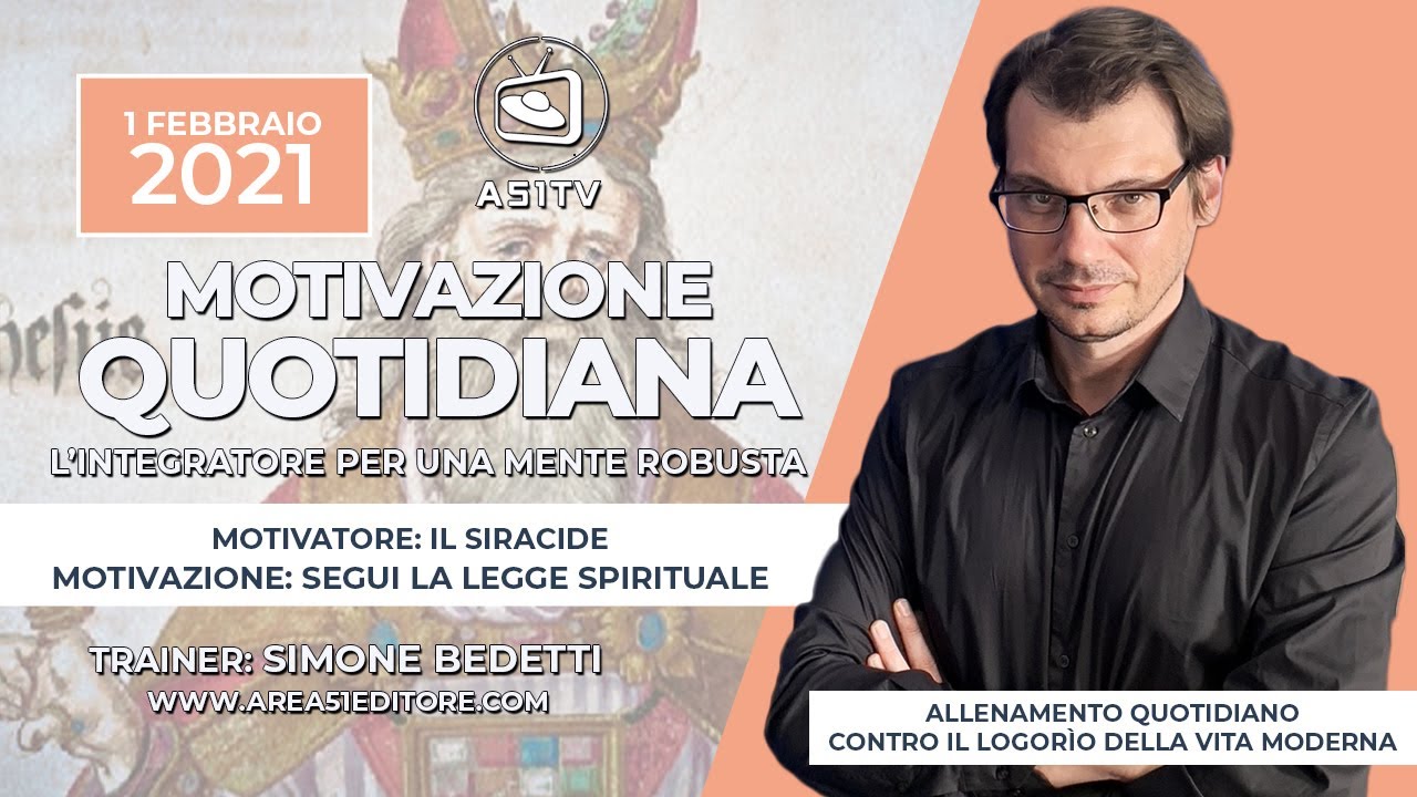 Motivazione quotidiana. Il Siracide