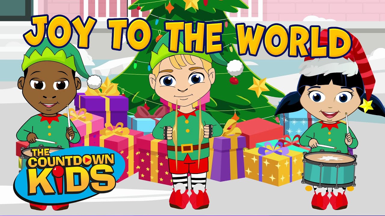 Joy To The World - The Countdown Kids | Christmas Songs & Nursery Rhymes | Lyrics Video