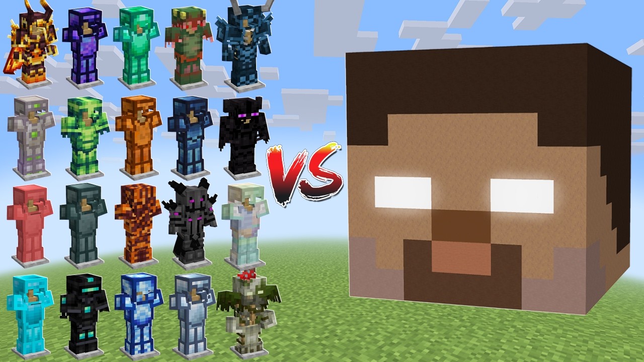 Which armor is the strongest against Herobrine ?