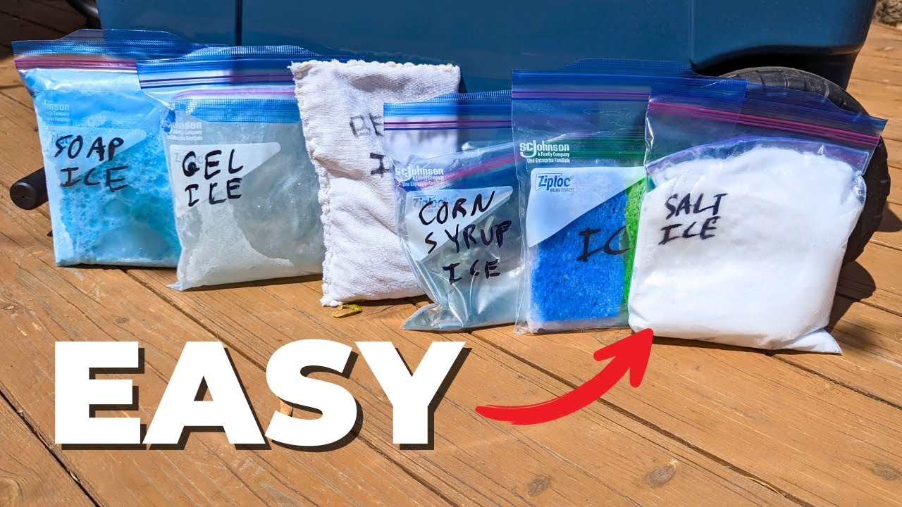 Save Money With 6 EASY DIY Ice Packs