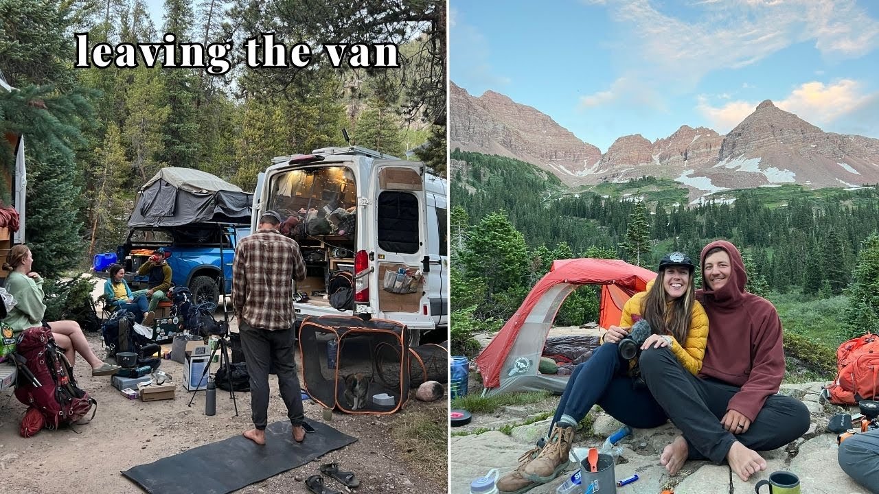 Leaving the van for two nights