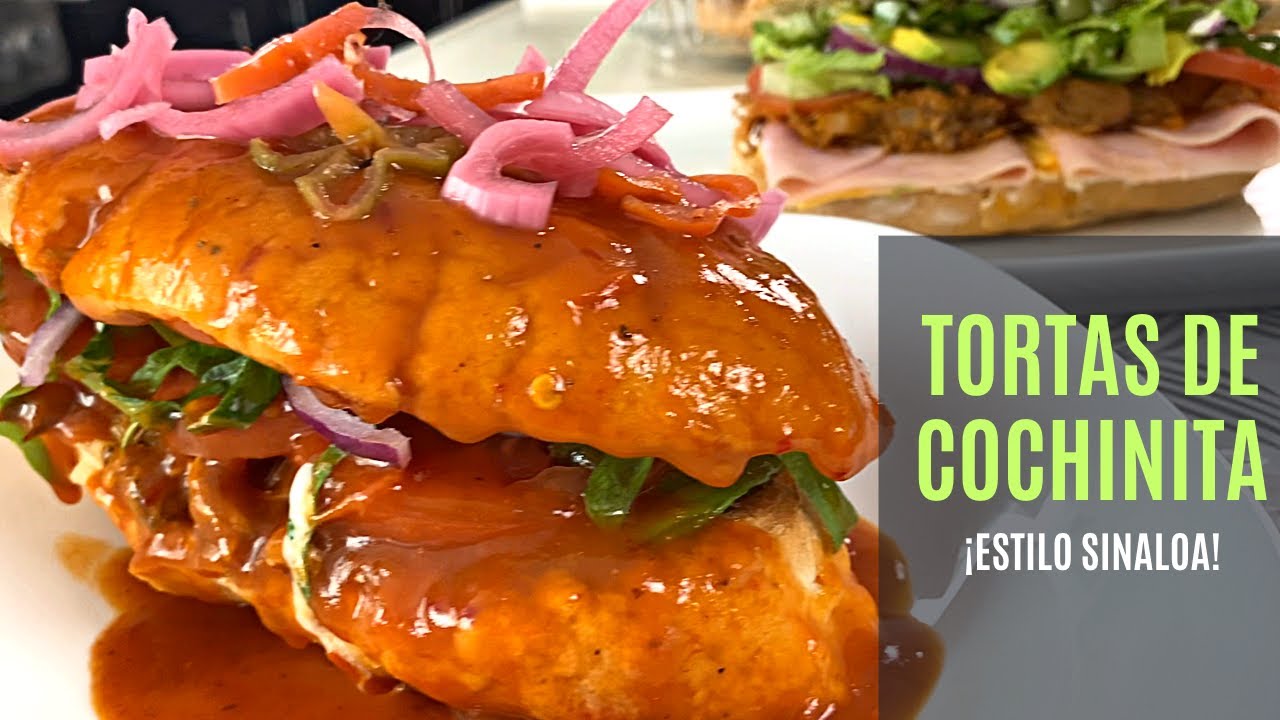 TORTAS DE COCHINITA Ahogadas son deliciosas!!